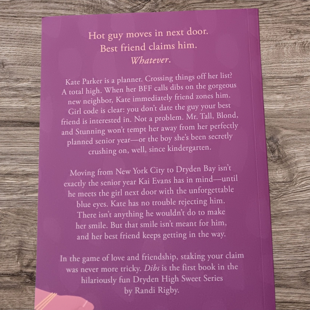 DIBS  Book - Picture 2 of 5